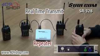 SURECOM SR328 Duplex Repeater Controller [upl. by Ainival]