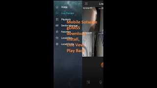 How to Install gDMSS Mobile Software  Download Install NVR Add Live View Play Back [upl. by Ingrid]