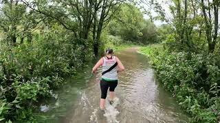 Pennington Flash 5 mile trail race 270823 [upl. by Eahcim]