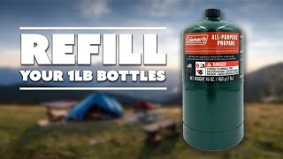 Save Money by Refilling Your 1lb Propane Tanks [upl. by Saval]