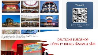 CỔ PHIẾU DEUTSCHE EUROSHOP  TẬP ĐOÀN ĐẦU TƯ TRUNG TÂM MUA SẮM HÀNG ĐẦU CỦA ĐỨC [upl. by Halstead]