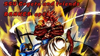 SSJ4 Gogeta and friends in teamed ranked sparking zero [upl. by Seilenna]