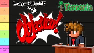 Ranking All Terraria NPCs On If They Could Be My Lawyer [upl. by Magnuson]