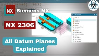 Siemens NX Creating Datum Planes in NX 2306 [upl. by Zachery]