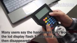 CNC Wireless USB Mach3 MPG Pendant Handwheel WHB04 User Instructions [upl. by Springer]