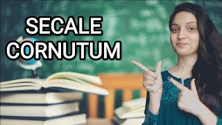 SECALE CORNUTUM HOMOEOPATHIC MEDICINEEXPLAINED WITH ALLEN KEYNOTES DRDEEKSHA [upl. by Adorne]