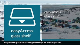 Siemens koelkasten met een EasyAccess glasplaat Voor meer gemak bij het aanvullen van etenswaar [upl. by Vassaux]