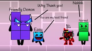 Difficulty Blocks Band TenThousandths 9 Friends with a demon [upl. by Oilalue]