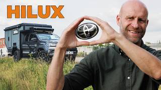 Toyota HILUX Offroad Camper 🚛 Hilux Extra Cab mit Wohnkabine [upl. by Nevlin]