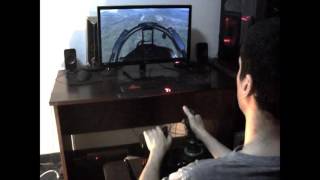 Thrustmaster TFlight Hotas X  DCS WORLD  SU 27 [upl. by Eselahc482]