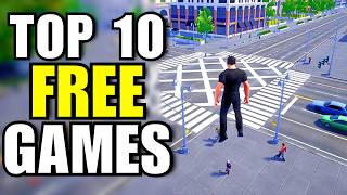 Top 10 Best Free Single Player Games on Steam 2024  Free Offline PC Games [upl. by Fawne]