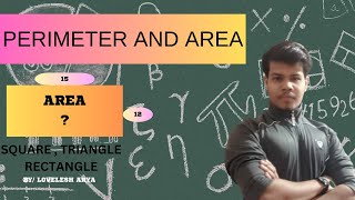 Perimeter and area  How to find perimeter of a shape  Perimeter kaise find kare  for Class 4 to 8 [upl. by Orr459]