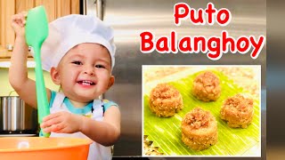 Puto Balanghoy Recipe  Puto Cassava  3 Simple Ingredients [upl. by Rowe]