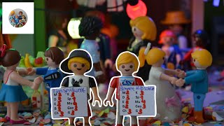 Letzter Schultag vor den Ferien Zeugnisse amp Schulparty 🎉 Playmobil Film deutsch [upl. by Nipha]