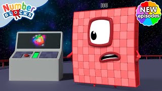 Space Division  S7 E15  Learn Times Tables  Numberblocks [upl. by Laurent]