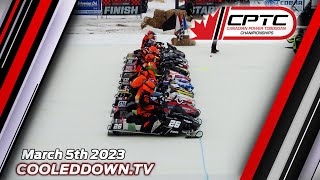 61st Annual FXR Canadian Power Toboggan Championships March 5th 2023 [upl. by Sinai]