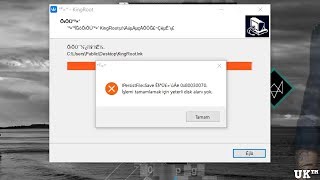 ipersistfile save failed hatası çözümü windows10 [upl. by Trinl]