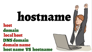 What is Host Local Host Host Name Hostname Domain FQDN DNS domain and Domain Name  TechTerms [upl. by Aisha691]