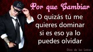 Jory Boy ft Plan B  Por que cambiar  Video Lyric [upl. by Seidnac365]