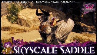 Guild Wars 2  Skyscale Saddle achievement Skyscale mount [upl. by Seni430]