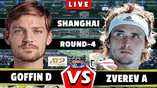 A Zverev vs D Goffin • Shanghai Masters ATP 1000 2024 Round 4 Zverev Goffin tennis ATP [upl. by Luebke133]