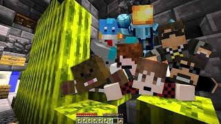 I Played Minecraft Cops N Robbers with Team Crafted [upl. by Westfall]