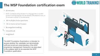 Introduction  MSP Foundation  Certifications  Project Management  AXELOS  1WorldTrainingcom [upl. by Manoff]