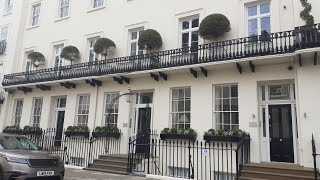 Elegant Homes of Belgravia  Chesham Street  London Architecture [upl. by Jillene]