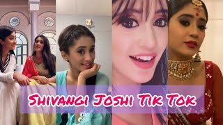 Shivangi Joshi aka Naira Tik Tok videos  Shivangi Joshi video with vedika  Naira Goenka [upl. by Elane]