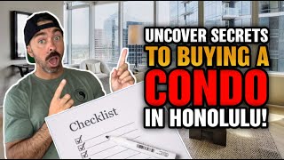 Mistakes to Avoid Before Buying A Condo In Waikiki  Buying A Honolulu Condo Checklist 2023 [upl. by Elleyoj]