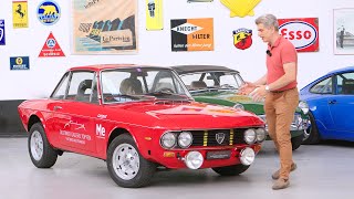 How does this Lancia Fulvia Coupe 1600 HF look sound and drive like today [upl. by Yehs]