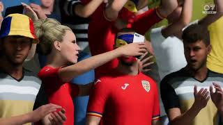 Gameplay FC 24  Roemenië  Nederland  Euro 2024 [upl. by Oelc]