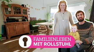 Barrierefrei und individuell – Wohnen mit Rollstuhl  ARD Room Tour [upl. by Atsiuqal]