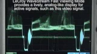 Teledyne LeCroy WaveStream Video Signal [upl. by Enelyahs659]