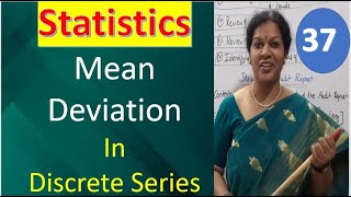 Introduction to Mean DeviationMeasure of DispersionBBA MathsBCA MathsBCOM Maths [upl. by Ameluz896]