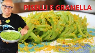 Pasta e Piselli con GRANELLA tostata ricetta pasta e piselli [upl. by Llehcor537]