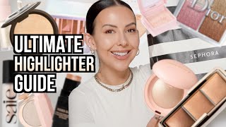 I Bought EVERY Highlighter in Sephora amp TESTED Them Back to Back [upl. by Eiramanin]