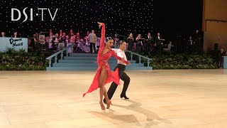 Kirill Belorukov amp PolinaTeleshova Samba Presentation Dance UK Open 2019 DSI TV [upl. by Corey446]