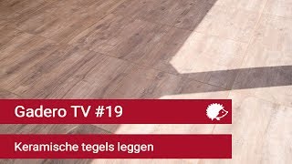 19 Keramische tegels voor buiten leggen  Gadero TV [upl. by Lemmuela353]