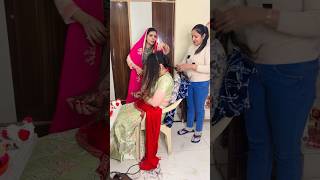 Yo ke bhutni si bana di beti 🤣 trending saasbahu villagelife viralvideo krishnadevi [upl. by Lateehs]