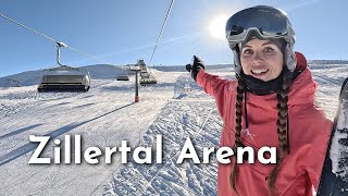 TraumSkitag in der Zillertal Arena Größtes Skigebiet im Zillertal [upl. by Weathers592]