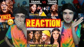 The Truth About My Trans Debate TRAINWRECK on Jubilee TEA REACTION How Do I AGREE w Conservatives [upl. by Ashman]