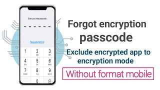 forgot encryption lockprivacy password  forgot app encryption password  data recovery no format [upl. by Yllom]