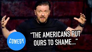 Ricky Gervais The Story Of Two Very Large Americans  Science  Universal Comedy [upl. by Raynor]