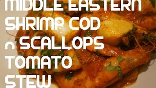 Fish Stew Recipe  Seafood Stew  Arab Fish  Arabic Fish Stew  Scallops Shrimp  Cod  Arabic [upl. by Mann]