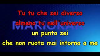 Mia Martini Almeno tu nelluniverso karaoke [upl. by Virgie568]