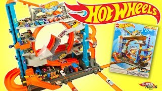 Hot Wheels Méga Garage Ultime Ultimate Garage Jouets Mattel [upl. by Nahshu]