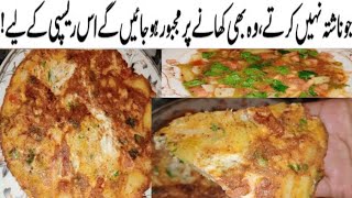 Omelette Recipe by All Types Recipe With RGSpanish Omelette Recipe Breakfast Recipe Egg Breakfast [upl. by Lleddaw238]