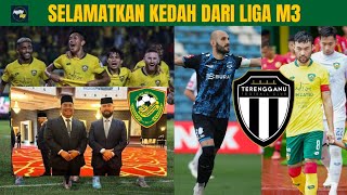 TMJ Bayarkan Gaji 3 BULAN Pemain Kedah  Terengganu ambil 2 midfield Eropah [upl. by Rotkiv]