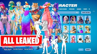 New ALL LEAKED Skins Emotes and Cosmetics Update 2810 TMNT Shredder Super Levels next CREW [upl. by Ayitahs]